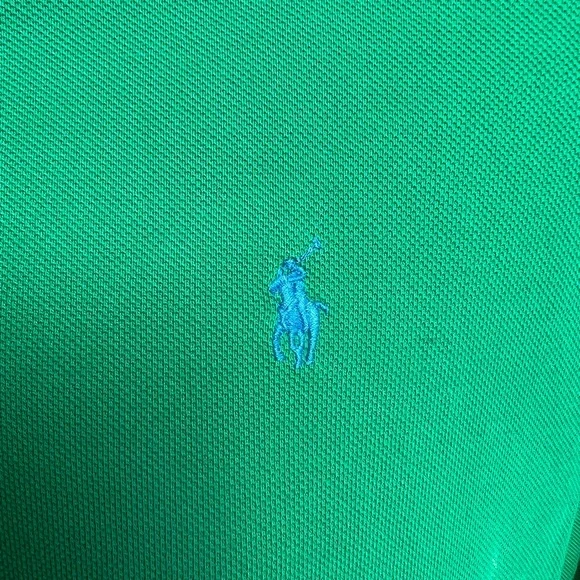 Boy’s “Polo Ralph Lauren” Green Polo Shirt